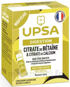 Upsa Citrate De Bétaïne & Citrate De Calcium Poudre 10 Sachets à Caumont-sur-Durance