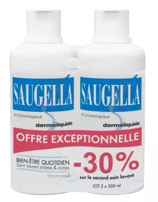 Saugella Emulsion Dermoliquide Lavante 2fl/500ml à Caumont-sur-Durance